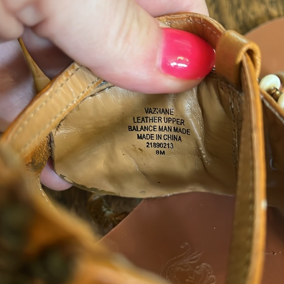 Nine West Leather Vintage American sandals, size 8 - Picture 6 of 8